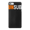 unsub criminal minds us crime tv series unknown subject unisex iPhone 7 Case