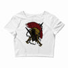 sparta warrior Crop Top