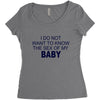 jacksons button Women's Triblend Scoop T-shirt