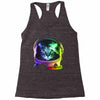 astronaut space cat Racerback Tank