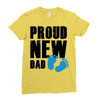 proud new boy Ladies Fitted T-Shirt