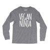vegan ninja Long Sleeve Shirts