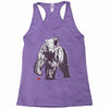 bear block Racerback Tank