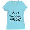 MEOW CAT Ladies Fitted T-Shirt