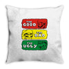 mario western Throw Pillow
