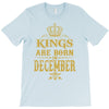 kings are born in december T-Shirt