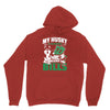 my husky is in charge! Unisex Hoodie