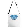 never forget Adjustable Strap Totes