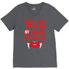 this is my vampire costume V-Neck Tee