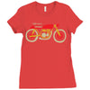 caferacer Ladies Fitted T-Shirt
