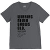 Winning Never Grows Old V-Neck Tee