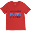 have no fear poppy is here V-Neck Tee