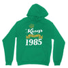 kings are born in 1985 Unisex Hoodie
