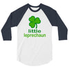 little leprechaun 3/4 Sleeve Shirt