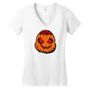 halloween pumpkin Women's V-Neck T-Shirt