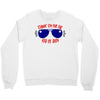 stayin' fly for the 4th of july Crewneck Sweatshirt