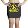 vorsicht zuchtbulle funny Mini Skirts