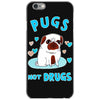 pugs not drugs iPhone 6/6s Case