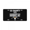 sherbert License Plate