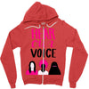 Women's March Hear Our Voice Zipper Hoodie