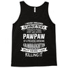 Super Cool Pawpaw Of A Freaking Awesome Granddaughter Tank Top