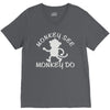 monkey teenage V-Neck Tee