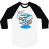 hipster ice cube 3/4 Sleeve Shirt
