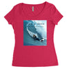 men's shark boss Women's Triblend Scoop T-shirt