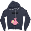 Estimated Delivery September Baby Girl Zipper Hoodie