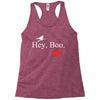 hey boo Racerback Tank