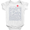 mountain line Baby Onesie