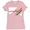 rainbow connection Ladies Fitted T-Shirt