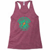 turtle power company Racerback Tank