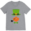 DABBİNG LEPRECHAUN V-Neck Tee