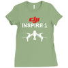 dji inspire one 1 men's t shirt Ladies Fitted T-Shirt