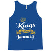 kings are born in january Tank Top