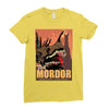 visit mordor Ladies Fitted T-Shirt