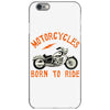 motorcycles born to ride iPhone 6/6s Case