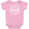 simple things Baby Bodysuit