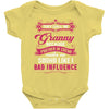 They Call Me Granny Partner In Crime Funny Baby Onesie