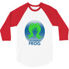 the green frog 3/4 Sleeve Shirt