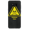 toxic hazard laboratory poison substance warning Samsung Galaxy S8