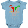 redesignsideas for the flag of wakanda Baby Onesie