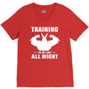 Training to be Like All Might V-Neck Tee