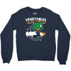 vegetables are what food eats Crewneck Sweatshirt