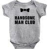 Handsome Man Club Bow Tie Baby Bodysuit