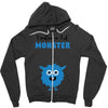 I've Created a Monster Baby Boy Zipper Hoodie
