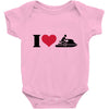 i love jet ski racing Baby Bodysuit