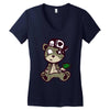 crew five hustla Women's V-Neck T-Shirt