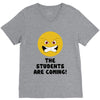 The Students Are Coming V-Neck Tee